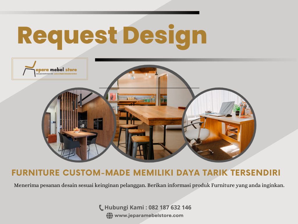 Toko Mebel Terima Pesanan Sesuai Dengan Desain Pelanggan. Toko Mebel Online Jepara Mebel Store.