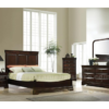 Set Kamar Tidur Dark Brown Board JMS 010 Toko Mebel Online jepara mebel store www.jeparamebelstore.com