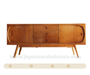 Bufet TV Minimalis Retro Jengky Toko Mebel Online Jepara Mebel Store www.jeparamebelstore.com