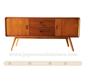 Bufet TV Minimalis Retro Laci Toko Mebel Online Jepara Mebel Store www.jeparamebelstore.com