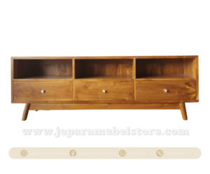 Bufet TV Minimalis Retro Plong Toko Mebel Online Jepara Mebel Store www.jeparamebelstore.com