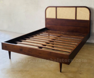 Dipan Minimalis Modern Jimmy Kombinasi Rotan Toko MEBEL Online Jepara Mebel Store www.jeparamebelstore.com