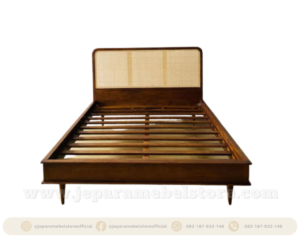 Dipan Minimalis Modern Square Head Kombinasi Rotan Toko MEBEL Online Jepara Mebel Store www.jeparamebelstore.com