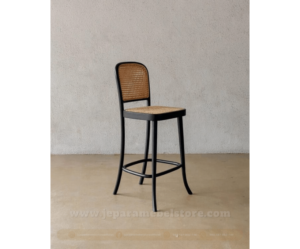 Jual Kursi Bar Lois Jati Kombinasi Rotan Toko Furniture Online Jepara Mebel Store jeparamebelstore.com