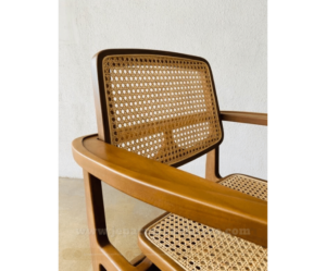 Kursi Makan Jati Rotan Jengky, Toko Furniture Online Jepara Mebel Store jeparamebelstore.com