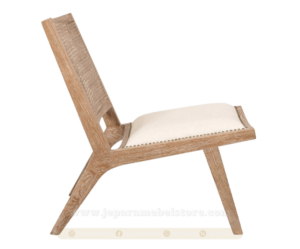 Kursi Malas Jati Rustic Kombinasi Rotan Toko Furniture Online Jepara Mebel Store jeparamebelstore.com