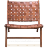 Lazy Seat Jati Kombinasi Leather Toko Furniture Online Jepara Mebel Store jeparamebelstore.com
