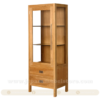 Lemari Display Minimalis 1 Pintu Toko Mebel Online Jepara Mebel Store www.jeparamebelstore.com