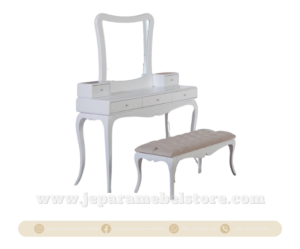 Meja Rias Shabby Minimalis Toko Mebel Online Jepara Mebel Store www.jeparamebelstore.com