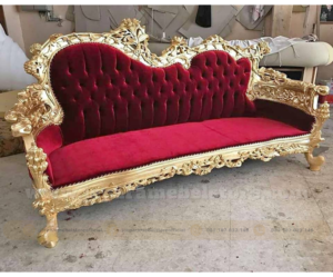 Sofa Tunggal Ukir Baroque Toko Mebel Online Jepara Mebel Store www.jeparamebelstore.com