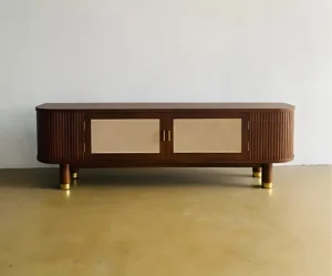 Bufet TV Salur Console Bufet Meja TV Retro Kayu Jati Salur jeparamebelstore.com