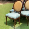 Kursi makan Klasik Jati Teak Brown Jepara Mebel Store jeparamebelstore.com