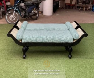 Sofa Bangku Jati Kombinasi Rotan Klasik Jepara Mebel Store Jeparamebelstore.com