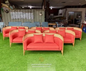 Sofa Jati Kombinasi Rotan Naesya Nyaman Jepara Mebel Store jeparamebelstore.com