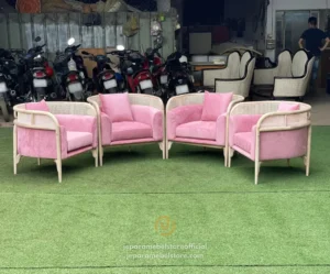 Sofa Minimalist Jati Kombinasi Rotan Modern Big Hug Arm Jepara Mebel Store jeparamebelstore.com