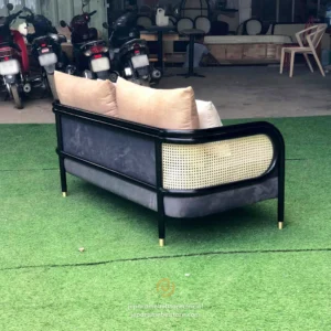 Sofa Set Jati Kombinasi Rotan Anggara Jepara Mebel Store Jeparamebelstore.com