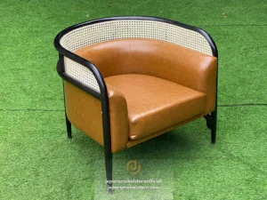 Sofa Set Minimalist Jati Rotan Modern Big Hug Arms Jeparamebelstore.com