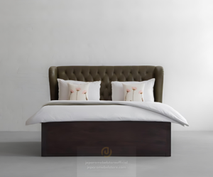 Tempat Tidur Modern Mewah Edmund Toko Mebel Online Jepara Mebel Store www.jeparamebelstore.com