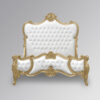 Tempat Tidur Ukir Mewah Alfred Gold Jepara Mebel Store www.jeparamebelstore.com