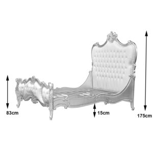 Tempat Tidur Ukir Mewah Alfred Gold Jepara Mebel Store www.jeparamebelstore.com